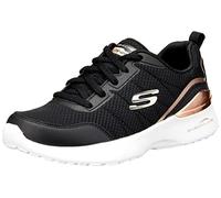 Skechers SKECH-AIR DYNAMIGHT THE HALCYON, Zapatillas para Mujer, Black Mesh / Rose Gold Trim, 36 EU