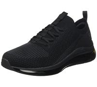 Skechers SKECH-AIR ELEMENT 2.0 VESTIKO, Zapatillas para Hombre, Black Knit/Black Trim, 45 EU