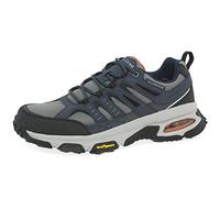 Skechers Skech-Air Envoy Bulldozer, Zapatillas de Deporte Hombre, Azul (Navy Leather PU Mesh Gray Trim), 39.5 EU