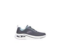 Skechers Skech-Air Meta Aired Out, Zapatos Deportivos Mujer, Charcoal Mesh/Multi Trim, 40 EU