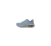 Skechers, Skech-Air Meta AIRED out Mujer, Malla Azul Claro con Ribete múltiple, 40 EU