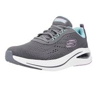Skechers Skech-Air Meta Aired Out, Zapatos Deportivos Mujer, Charcoal Mesh/Multi Trim, 38 EU