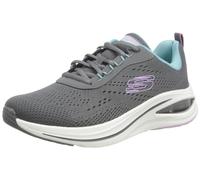 Skechers Skech-Air Meta Aired Out, Zapatos Deportivos Mujer, Charcoal Mesh/Multi Trim, 41 EU
