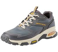 Skechers Skech-Air Sleek Envoy, Zapatillas Hombre, Ribete Textil sintético de Piel carbón, 39 EU