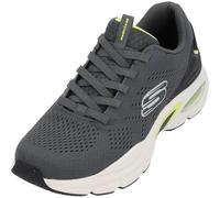 Skechers Skech-Air Ventura, Zapatos Deportivos Hombre, Charcoal Mesh/Synthetic/Lime Trim, 46 EU