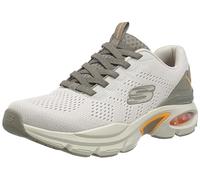 Skechers Skech-Air Ventura, Zapatos Deportivos Hombre, Taupe Mesh/Synthetic/Orange Trim, 42 EU