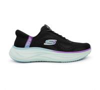 Skechers Skech Cloud - Tenis sin Cordones para Mujer, Negro/Multi, 35.5 EU