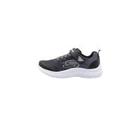 Skechers Skech Fast Solar-Squad, Zapatos Deportivos Niños, Charcoal & Black Textile / Synthetic / Silver, 34 EU