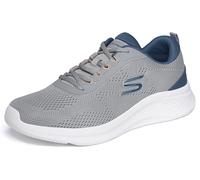 Skechers Skech-Lite Pro 2.0 BERRIX - Tenis para Hombre, Gris/Azul, Talla 40