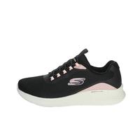 Skechers Skech-Lite Pro Glimmer Me, Zapatos Deportivos Mujer, Black Mesh/Pink Trim, 40 EU
