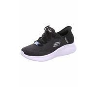 Skechers Zapatillas de mujer Skech-Lite Pro Natural Beauty Ribete blanco Textil negro 40 EU