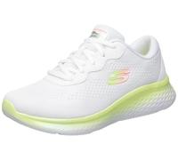 Skechers, Skech-Lite Pro Stunning Steps Mujer, Malla Blanca con Ribete de Lima, 35.5 EU