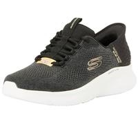 Skechers Skech-Lite Pro, Zapatillas Hombre, Malla Negra y Ribete Gris, 47.5 EU