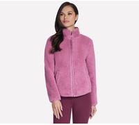 Skechers Skech-Sherpa chaqueta en Rose, talla XS