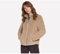 Skechers Skech-Sherpa chaqueta en Taupe/Marrón, talla 2XL