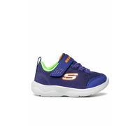 Skechers Zapatillas para niños Stepz 2.0 Mini Wanderer Navy/verde neón/naranja neón/blanco Talla 24