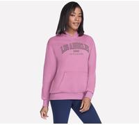 Skechers SKECH-SWEATS Destination sudadera en Rose, talla Media