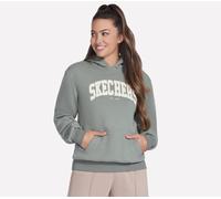 Skechers SKECH-SWEATS Destination sudadera en Taupe/Oliva, talla 2XL