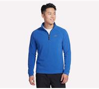 Skechers SKECHCLOUD Elevate 1/4 Zip en Azul, talla Grande