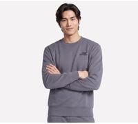 Skechers SKECHCLOUD Elevate Crew en Negro/Marengo, talla Media