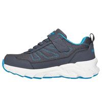 Skechers Skechers Elite - Tenis Deportivos Aquavek para niño, Tela sintética Gris con Ribete Azul, 1 UK Child
