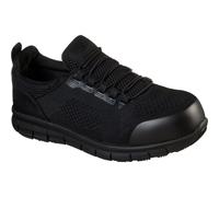 Skechers SKECHERS-GAR200013EC Tenis Seguridad Synergy Omat, Talla UK 6-12