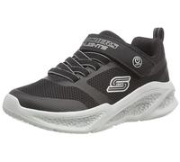 Skechers Skechers Meteor-Lights, Zapatos Deportivos Niños, Black Textile / Synthetic / Grey Trim, 34 EU