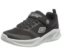 Skechers Skechers Meteor-Lights, Zapatos Deportivos Niños, Black Textile / Synthetic / Grey Trim, 37 EU