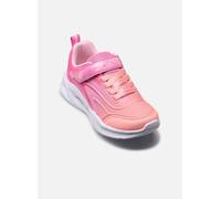 Skechers Tenis Sola Glow para niña, Rosa/Multi, 13 Little Kid