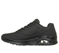 Skechers Skechers Uno Stand on Air para Hombre, Negro/Negro, 10.5 Wide