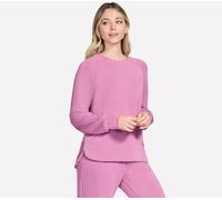 Skechers SKECHLUXE Elevate Crewneck en Rose, talla XS