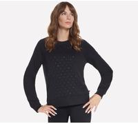 Skechers Skechluxe Elevate Shine Crew en Negro, talla 2XL