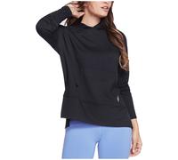 Skechers SKECHLUXE Sudadera De Manga Larga Descansada Para Mujer WHD78 BLK Negra