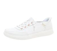 Skechers Skip Cute - B Cute Sweet Zapatillas sin Cordones para Mujer, Manos Libres, Blanco, 38 EU
