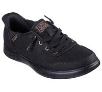 Skechers Skip Cute - B Cute Sweet Zapatillas sin Cordones para Mujer, Manos Libres, Negro/Negro, 6 Wide