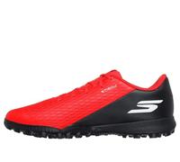 Skechers SKX_2 Club TF - Tenis de fútbol para Hombre, Color Rojo sintético/Borde Negro, Talla 11 de Reino Unido
