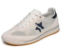 Zapatillas Skechers Skx 92 - Perfectly Shimmered Mujer Off White Suede/Navy 37