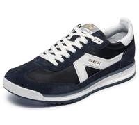 Skechers Skx 92 Spective Basket, Cuero Negro Textil Blanco PU, 43 EU