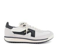 Skechers SKX 92 SPECTIVE - Tenis para Hombre, Piel Blanca/Textil Negro/PU, Talla 42