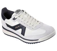Skechers Skx 92 Spective, Zapatillas de Deporte Hombre, Cuero Blanco Negro Textil PU, 44 EU