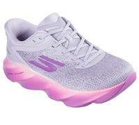 Skechers Skx Aero Burst Si, Zapatillas Mujer, Lavender Textile/Neon Pink Trim, 38.5 EU