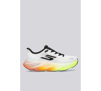 Skechers Tenis Aero Burst para Hombre, Blanco/Negro (White/Black/Multi), 8.5