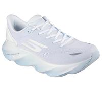Skechers Skx Aero Burst, Zapatillas Mujer, White Textile/Lt. Blue Trim, 35.5 EU