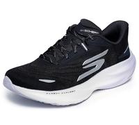Skechers Skx Aero Spark, Zapatillas Mujer, Black Textile/Purple Trim, 41 EU