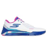 Skechers SKX Full-Court Press en Blanco/Lavanda/Azul, talla 38, Vegan