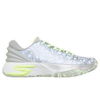 Skechers SKX JE1 en Blanco/Plata, talla 43.5, Vegan