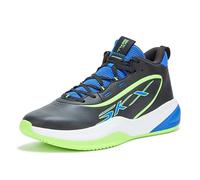 Skechers SKX League - Zapatillas de baloncesto para hombre, Negro/Azul, 42.5 EU