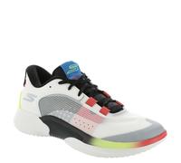 Skechers SKX RESAGRIP, Zapatos Hombre, Blanco, Negro, Rojo, 43 EU