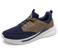 Skechers Slade - Breyer 210892 Encaje elástico de Malla de Punto con un Cuarto de jaulaHombre