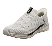 Skechers Slade-Quinto-Manos Libres sin Cordones, Mocasín Hombre, White, 43 EU